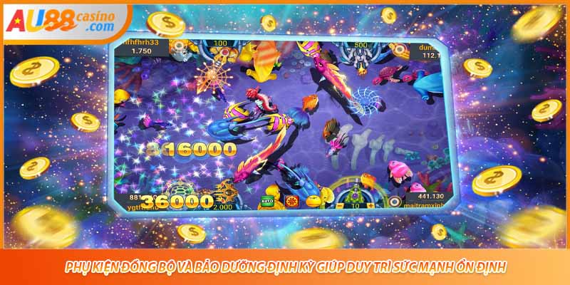 Phụ kiện đồng bộ và bảo dưỡng định kỳ giúp duy trì sức mạnh ổn định.